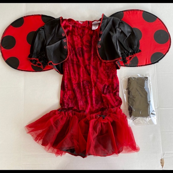 Ladybug Girls Costume L by InCharacter no headband - Picture 3 of 10